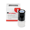 Universal Round Message Stamp, PAID, Pre-Inked/Re-Inkable, Blue UNV10082