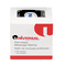 Universal Round Message Stamp, PAID, Pre-Inked/Re-Inkable, Blue UNV10082