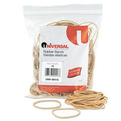 Universal Rubber Bands, Size 16, 2-1/2 x 1/16, 475 Bands/1/4lb Pack UNV00416