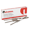 Universal Self-Adhesive Paper and File Fasteners, Two Inch Capacity, 100/Box UNV81004