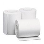 Universal Single-Ply Thermal Paper Rolls, 2-1/4" x 80 ft, White, 50/Carton UNV35760