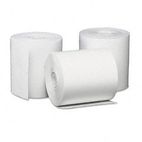 Universal Single-Ply Thermal Paper Rolls, 3-1/8" x 230 ft, White, 50/Carton UNV35763