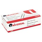 Universal Smooth Paper Clips, Wire, Jumbo, Silver, 100/Box UNV72220BX
