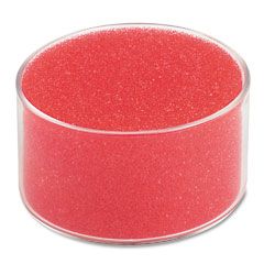Universal Sponge Cup Moistener, 3" Dia, Clear UNV56503