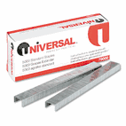 Universal Standard Chisel Point 210 Strip Count Staples, 5,000/Box UNV79000