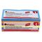 Universal Standard Self-Stick Bright Pads, 3 x 3, 4 Colors, 12 100-Sheet Pads/Pack UNV35610