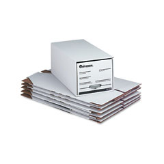 Universal Storage Box Drawer Files, Letter, Fiberboard, 12" x 24" x 10", White, 6/Carton UNV85120