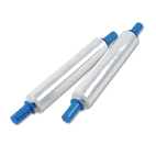 Universal Stretch Film w/Cushioned Handles, 20" x 1000', 20 Mic (80 Gauge), 4 Rolls/Carton UNV62122
