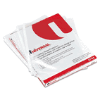 Universal Top-Load Poly Sheet Protectors, Standard Gauge, Letter, Clear, 50/Box UNV21124