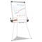 Universal Tripod Style Dry Erase Easel, 29 x 41, White/Gray UNV43031