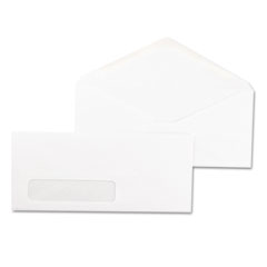 Universal Window Business Envelope, V-Flap, #10, White, 500/Box UNV35211