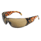Uvex Women's Eyewear, Tortoise Shell Frame, Espresso Anti-Scratch Lens, One Size UVXW301
