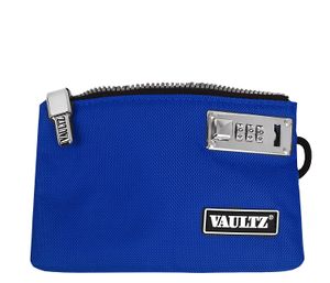 VaporVaultz Locking Accessory Pouch, 1 x 5.x 8 Inches, Blue (VZ00504)