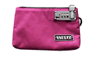 Vaultz Locking Zipper Pouch, 5 x 8 Inches, Pink (VZ00471)