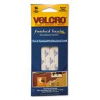 Velcro Hook to Hook Fasteners, Clear VEK91391