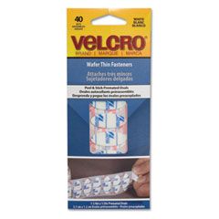 Velcro® Oval Hook and Loop Fasteners, 7 1/4 x 3, White,