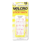Velcro Sticky-Back Hook and Loop Dot Fasteners on Strips, 5/8 dia., White, 15 Sets/Pack VEK90070