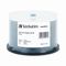 Verbatim CD-R Discs, 700MB/80min, 52x, Spindle, White, 50/Pack VER94904