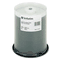Verbatim Hub Inkjet Printable CD-R Discs, 700MB/80min, 52x, White, 25/Pack VER96189