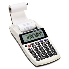 Victor 1205-4 Palm/Desktop One-Color Printing Calculator, 12-Digit LCD, Black VCT12054