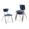 Virco 3000 Series Classroom Chairs, 16" Seat Height, Navy, 4/Carton VIR301651