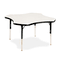 Virco 4000 Series Clover Shape Activity Table, 48 dia. x 30h, Gray Nebula VIR48CLO091