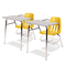 Virco 9400 Series Chair Desk, 21w x 33-1/2d x 30h, Gray Nebula/Squash, 2/Carton VIR9400BR47091