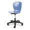 Virco Adjustable-Height Task Chair, 24-1/8w x 24-1/8d x 3034-1/2h, Blueberry VIRZTASK1840