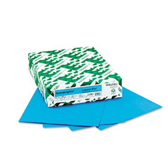 Wausau Paper Astrobrights Colored Card Stock, 65 lbs., 8-1/2 x 11, Celestial Blue, 250 Sheets WAU22861