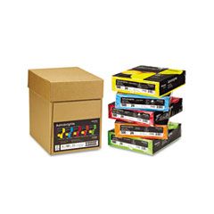 Wausau Paper Astrobrights Colored Paper, 24lb, 8-1/2 x 11, Assorted, 2500 Sheets/Carton WAU22999
