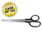 Westcott Contract Stainless Steel Scissors, 8", Black
