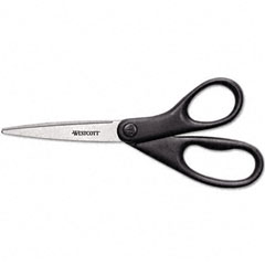 Westcott Design Line Stainless Steel Scissors, 8" Length, 3-1/8" Cut ACM13139