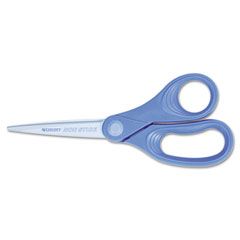 Westcott Non-Stick Scissors, 8" Length, Straight Handle, Blue ACM14866
