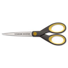 Westcott Non-Stick Titanium Bonded Scissors, 7" Length, Straight Handle ACM14851