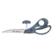Westcott Titanium Bonded Bent Handle Scissors, 9 in. Length, 4-1/2 in. Cut, Gray ACM14669