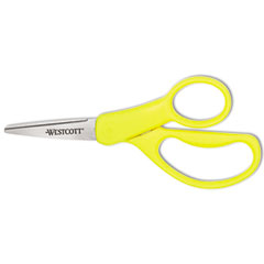 Westcott Titanium UltraSmooth Kids' Scissors, 5" Length, 1-3/4" Cut ACM13131
