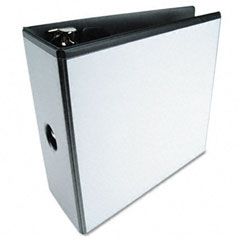Wilson Jones Basic D-Ring View Binder, 11 x 8 1/2, 5" Capacity, Black WLJ38650B