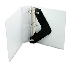 Wilson Jones Basic D-Ring Vinyl View Binder, 2" Capacity, White WLJ38644W
