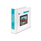 Wilson Jones Basic D-Ring Vinyl View Binder, 2" Capacity, White WLJ38644W