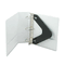 Wilson Jones Basic D-Ring Vinyl View Binder, 3" Capacity, White WLJ38649W