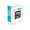 Wilson Jones Basic D-Ring Vinyl View Binder, 3" Capacity, White WLJ38649W