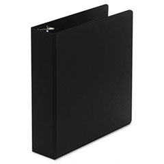 Wilson Jones Basic Vinyl D-Ring Binder, 2" Capacity, Black WLJ38344B