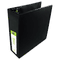 Wilson Jones Basic Vinyl D-Ring Binder, 3" Capacity, Black WLJ38349B
