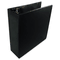 Wilson Jones Basic Vinyl D-Ring Binder, 3" Capacity, Black WLJ38349B
