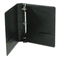 Wilson Jones Basic Vinyl D-Ring Binder With Label Holder, 1" Capacity, Black WLJ38314NHB