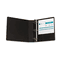Wilson Jones Basic Vinyl D-Ring Binder With Label Holder, 2" Capacity, Black WLJ38344NHB