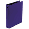 Wilson Jones Basic Vinyl Round Ring Binder, 1-1/2" Capacity, Dark Blue WLJ36834NBL