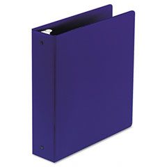 Wilson Jones Basic Vinyl Round Ring Binder, 2" Capacity, Dark Blue WLJ36844NBL