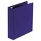 Wilson Jones Basic Vinyl Round Ring Binder, 2" Capacity, Dark Blue WLJ36844NBL