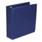 Wilson Jones Basic Vinyl Round Ring Binder, 3" Capacity, Dark Blue WLJ36849NBL